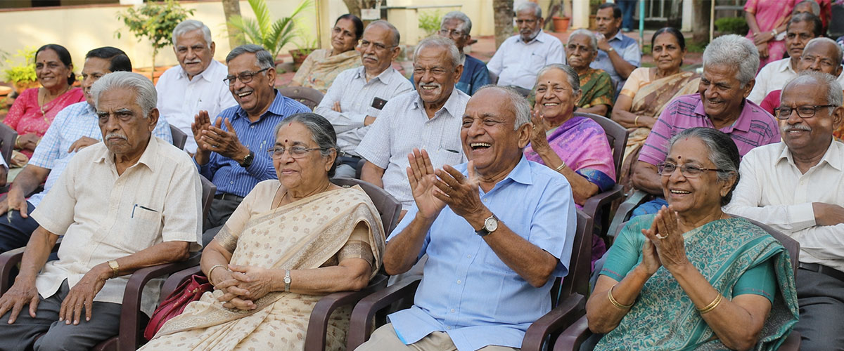 Old Age Home Food Distribution